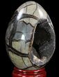 Septarian Dragon Egg Geode - Removable Section #89572-1